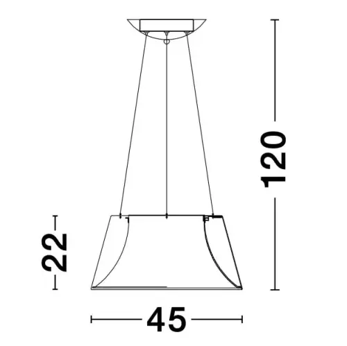 Luster NOVA LUCE 9077882 LED 33W 1680lm 3000K 230V IP20